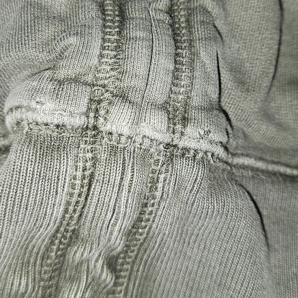 SUPER RARE Y2K GRUNGE LUCKY BRAND EMBROIDERED HOODIE MED PEACE & LOVE SAGE - Picture 8 of 9